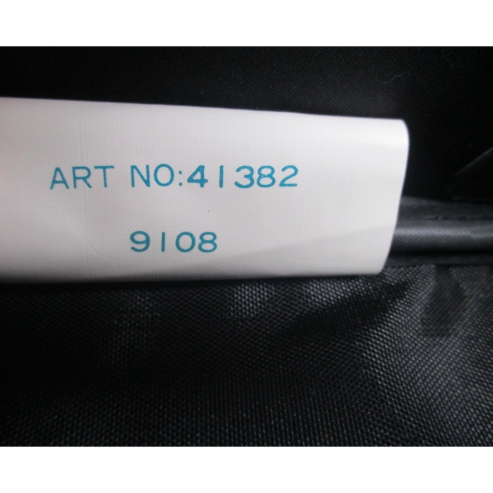 Adidas Originals Trefoil Vintage Retro Big Airliner Bag Case Black and Teal - Picture 9 of 13